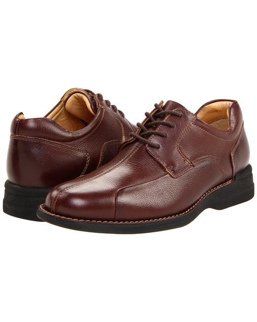 Lyst - Johnston & Murphy Shuler Causal Dress Bike Toe Oxford (black ...