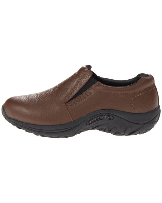 merrell jungle moc leather brown mens