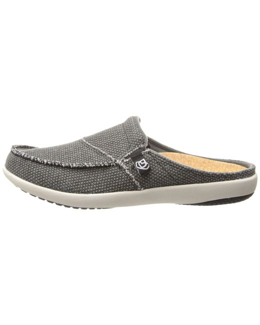 Lyst Spenco Siesta Slide (charcoal Grey) Women�s Clog