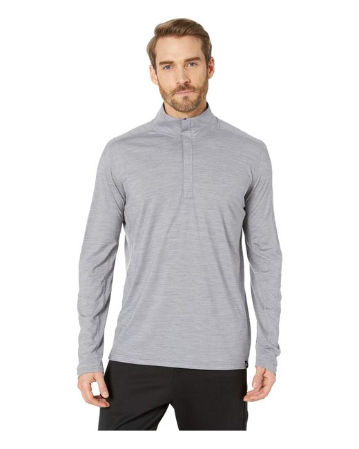 Download Lyst - Smartwool Merino Sport 150 1/4 Zip (light Gray ...