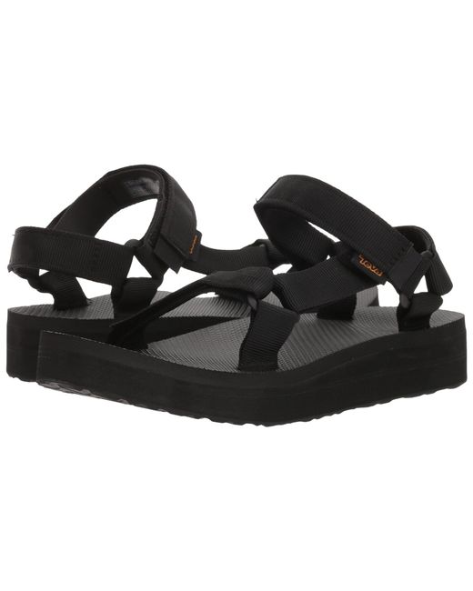 black tevas midform