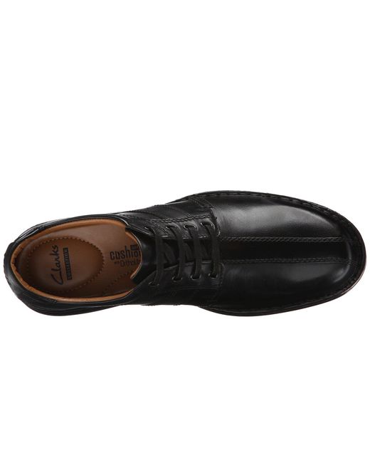 clarks men's touareg vibe oxford black
