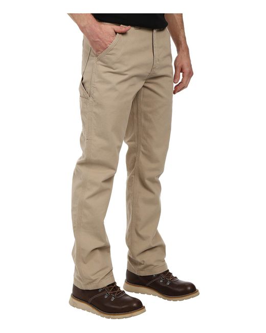 Lyst - Carhartt Washed Twill Dungaree (field Khaki) Men's Jeans in ...
