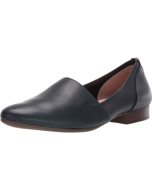 Taryn Rose Leather Bettina in Navy (Blue) - Lyst
