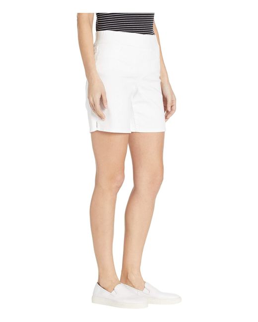 NYDJ Pull-on Shorts In Optic White (optic White) Women's Shorts in ...