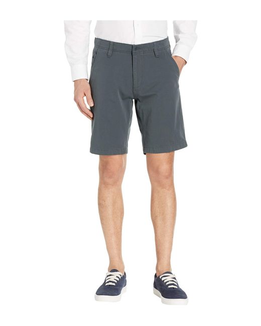 Dockers Cotton Smart 360 Flex Straight Fit Shorts in Gray for Men - Lyst