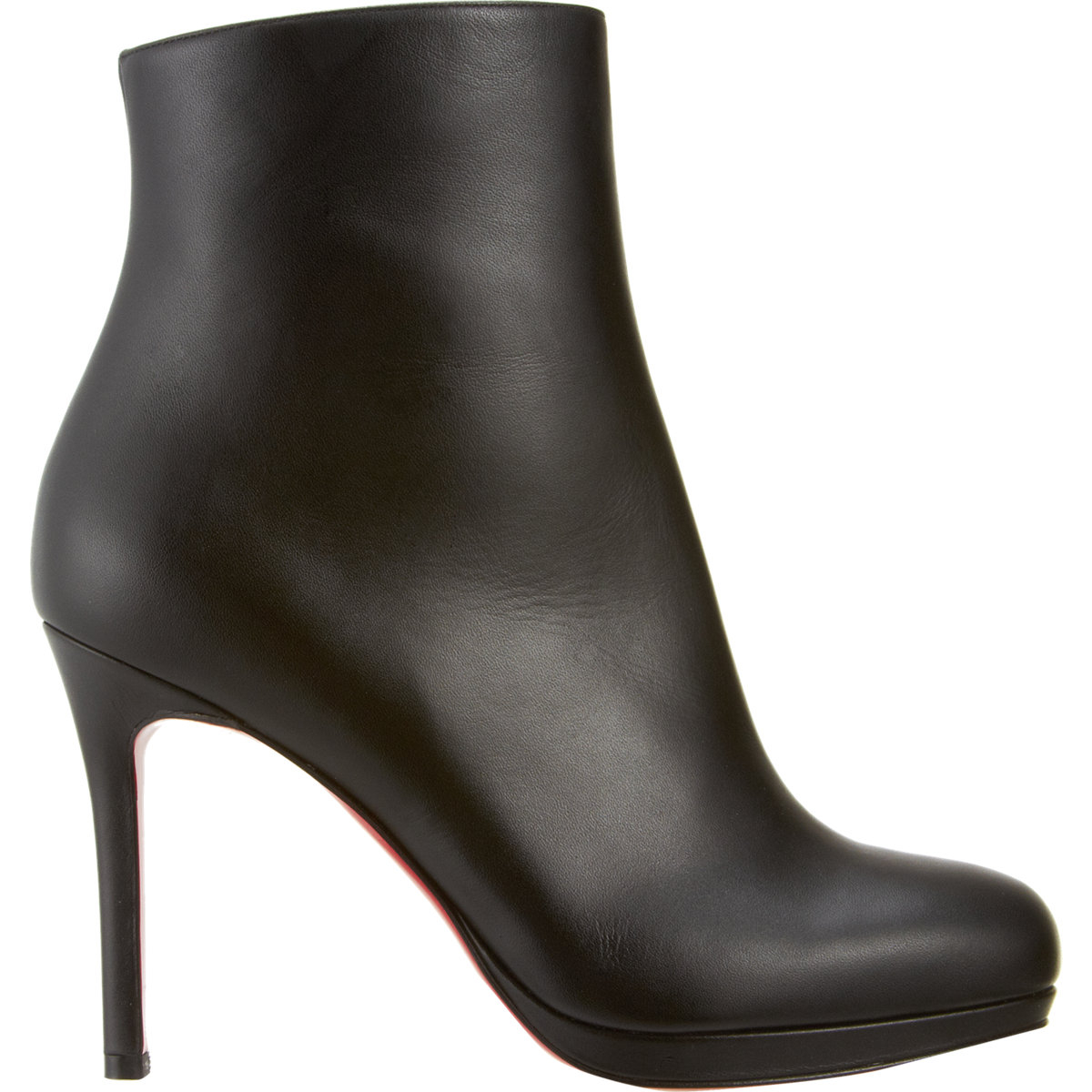 christian louboutin ankle boots Grey suede covered heels ...  
