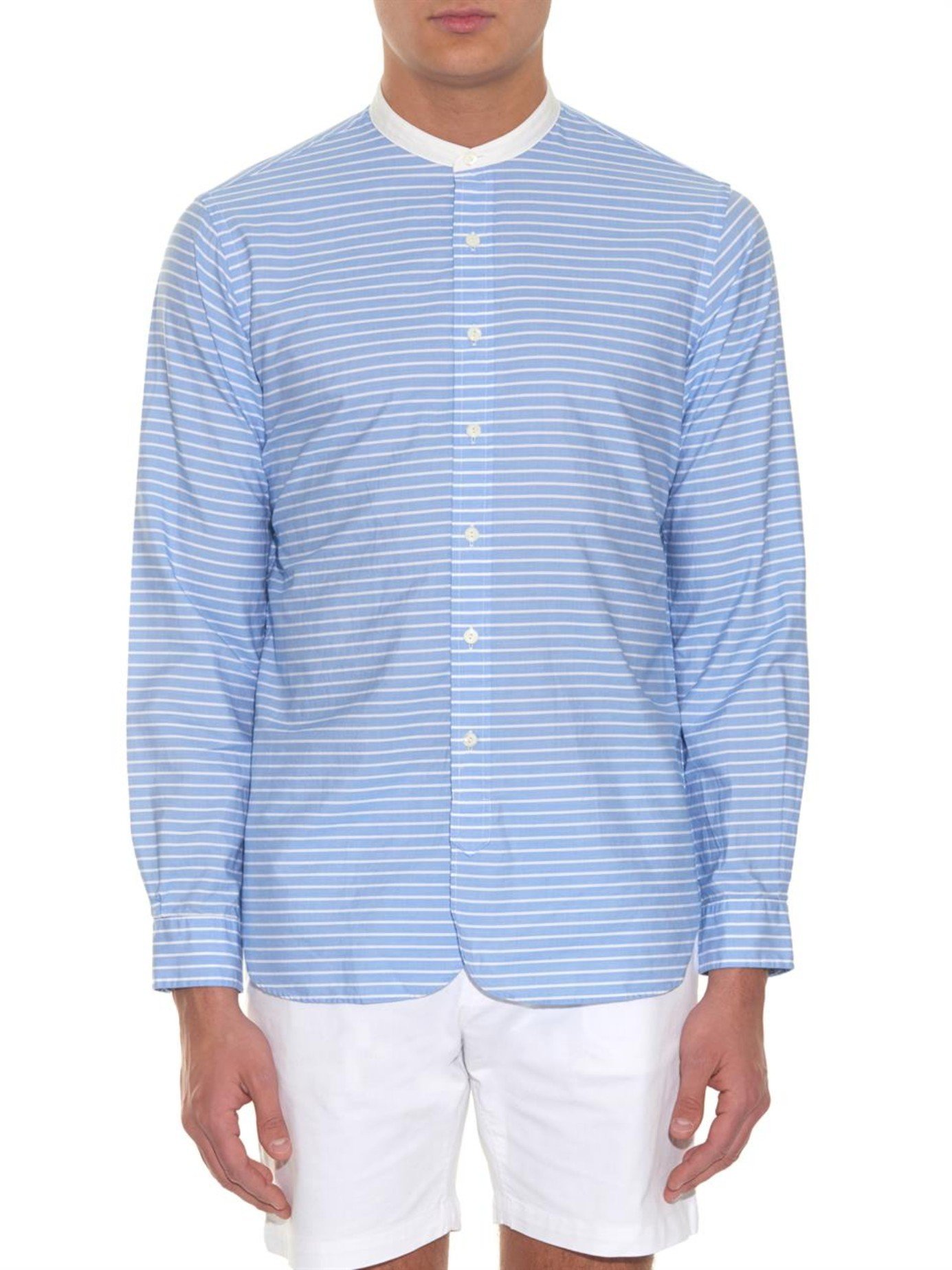 striped grandad shirts uk