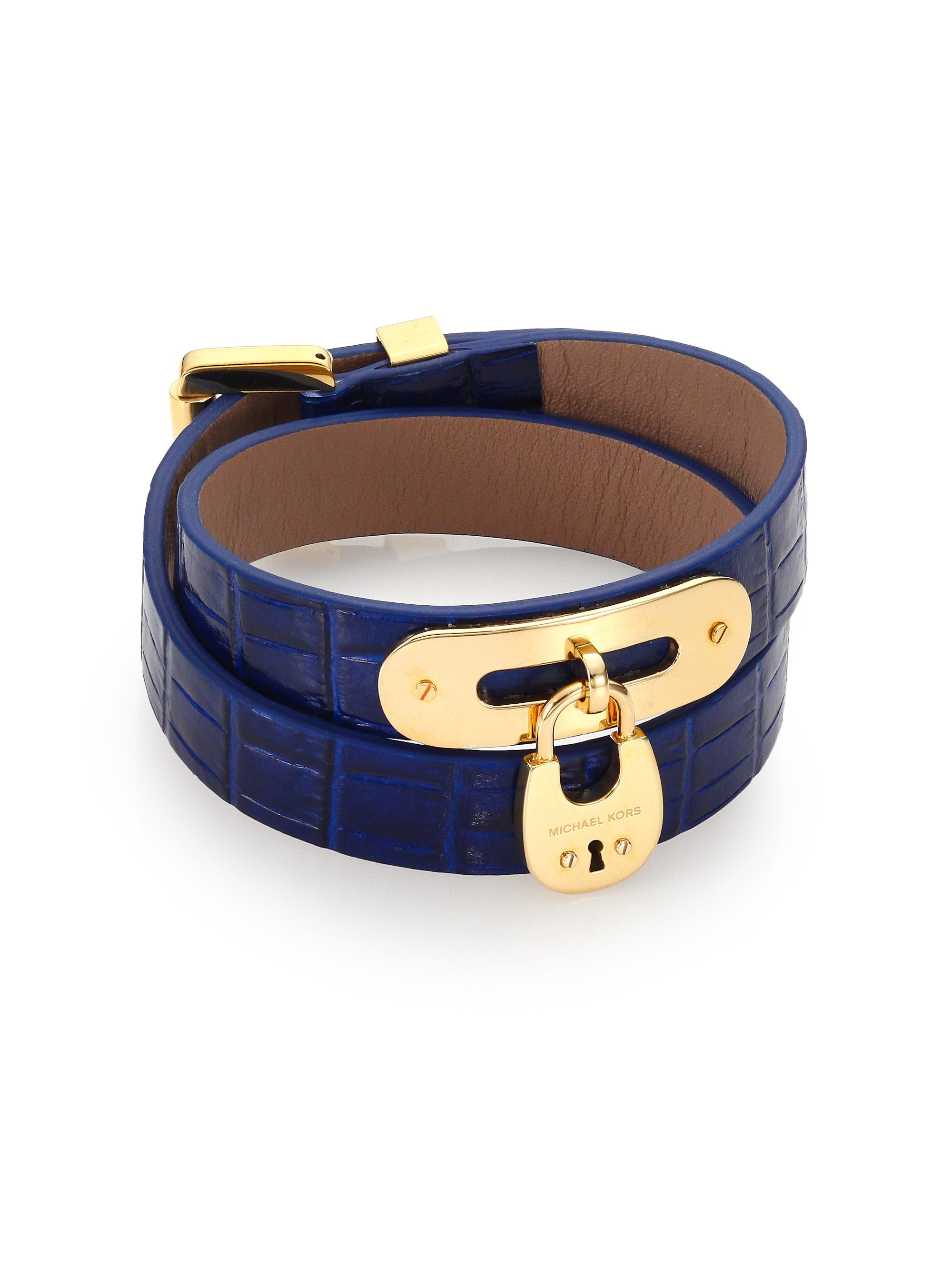Michael Kors Leather Stainless Steel Fashion Bracelets for sale  eBay