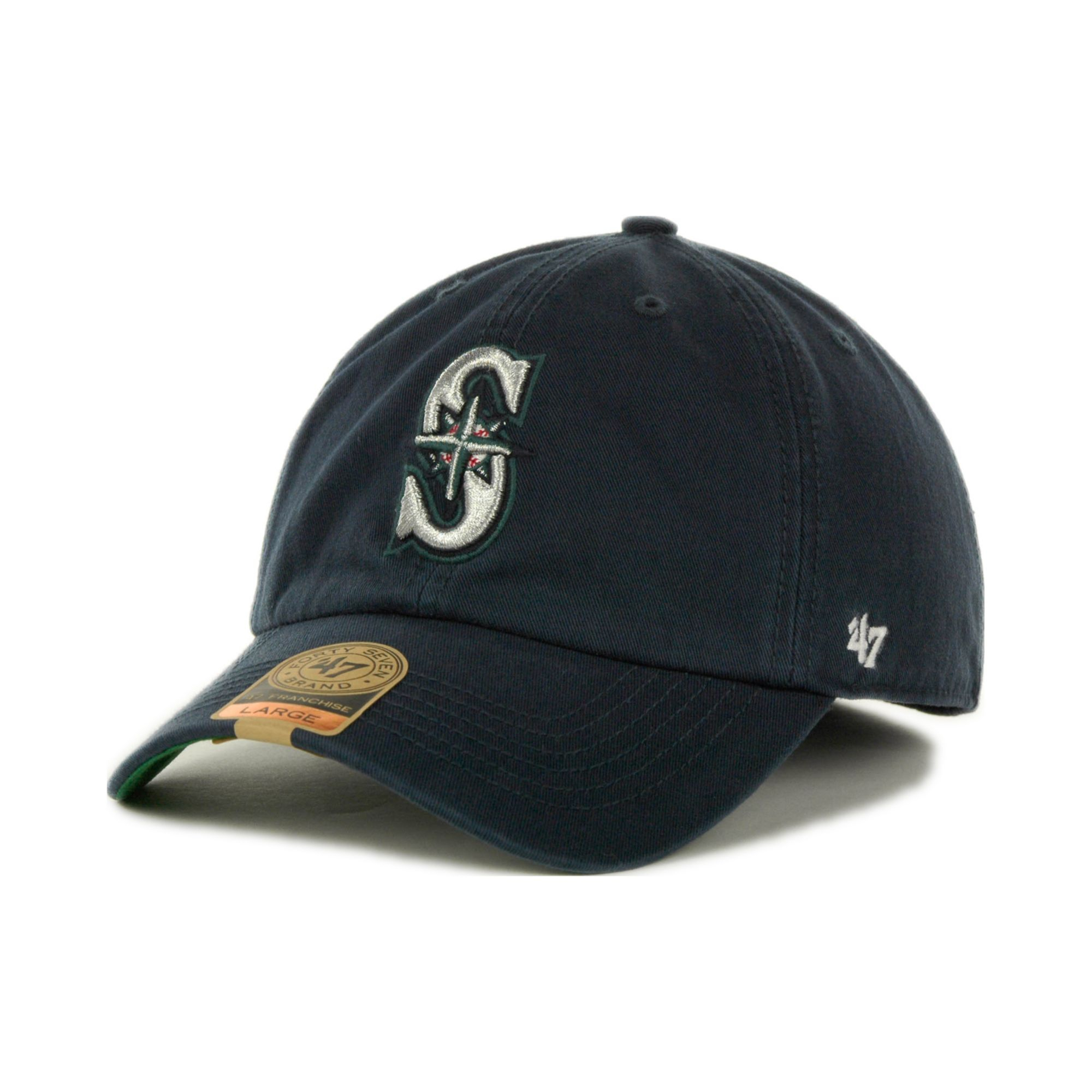 47 brand Seattle Mariners Franchise Cap in Blue for Men ...