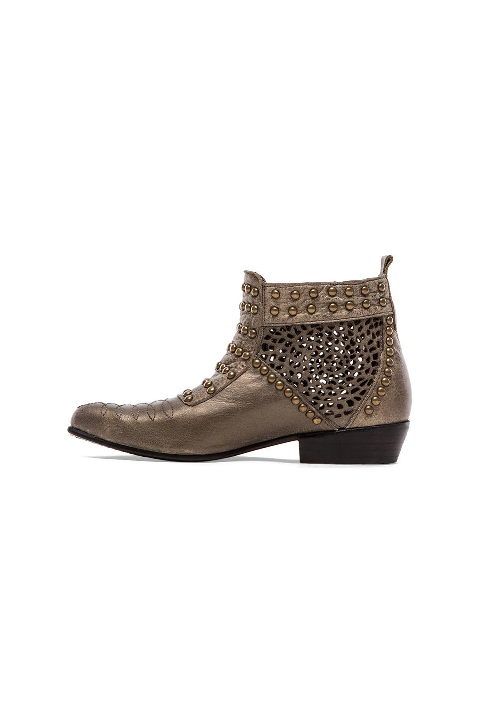 Anine bing Studded Boots in Gray | Lyst