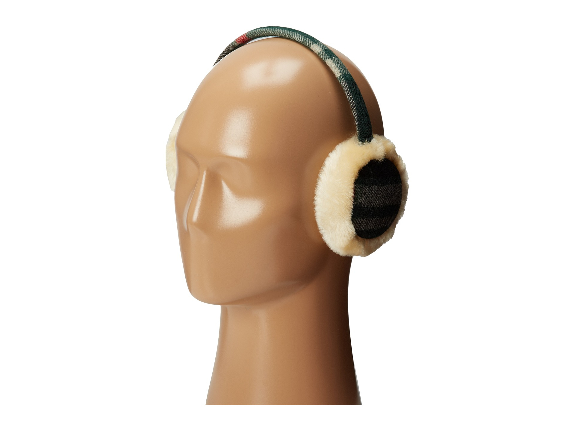 Lyst Woolrich Adjustable Earmuffs With Faux Shearling in Green