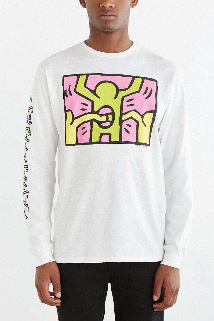 keith haring long sleeve t shirt