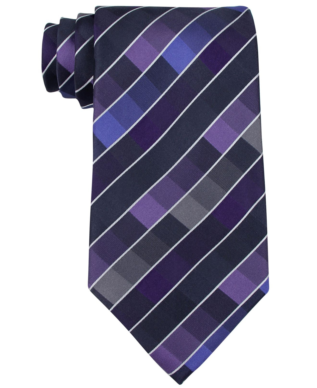 Lyst - Kenneth Cole Reaction Rafalla Tie in Purple for Men