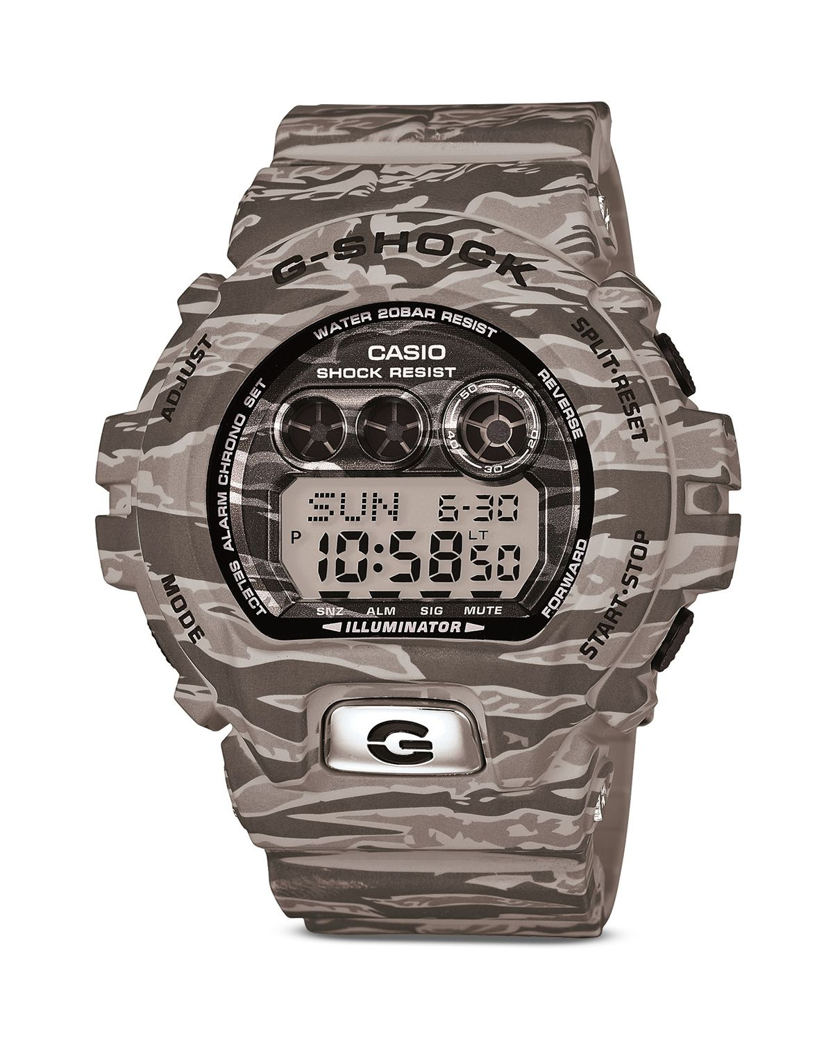 g shock gray and blue