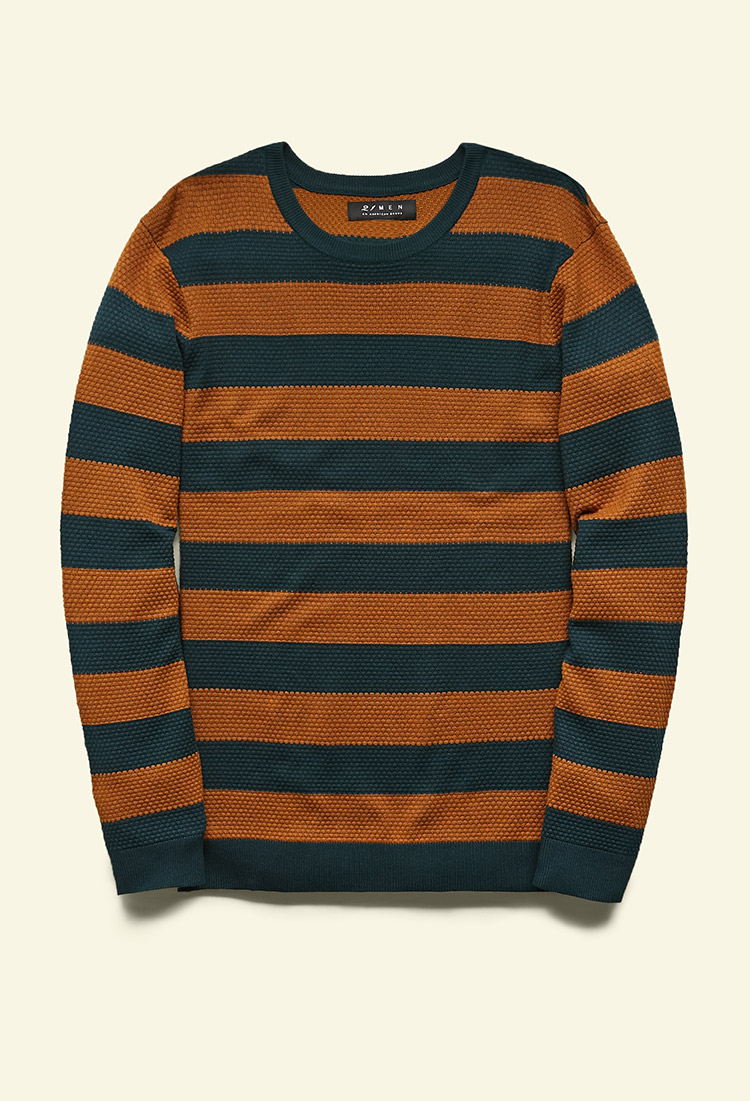 rugby stripe sweatshirt