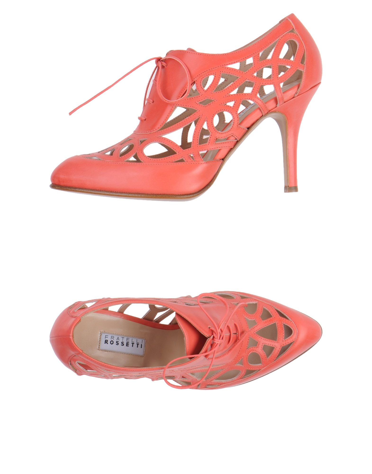 Fratelli rossetti LaceUp Shoes in Pink (Coral) Lyst