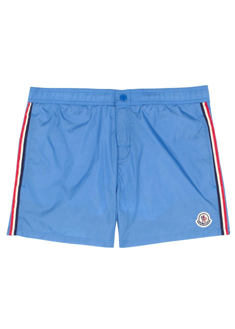 moncler swim shorts light blue moncler swim shorts light blue