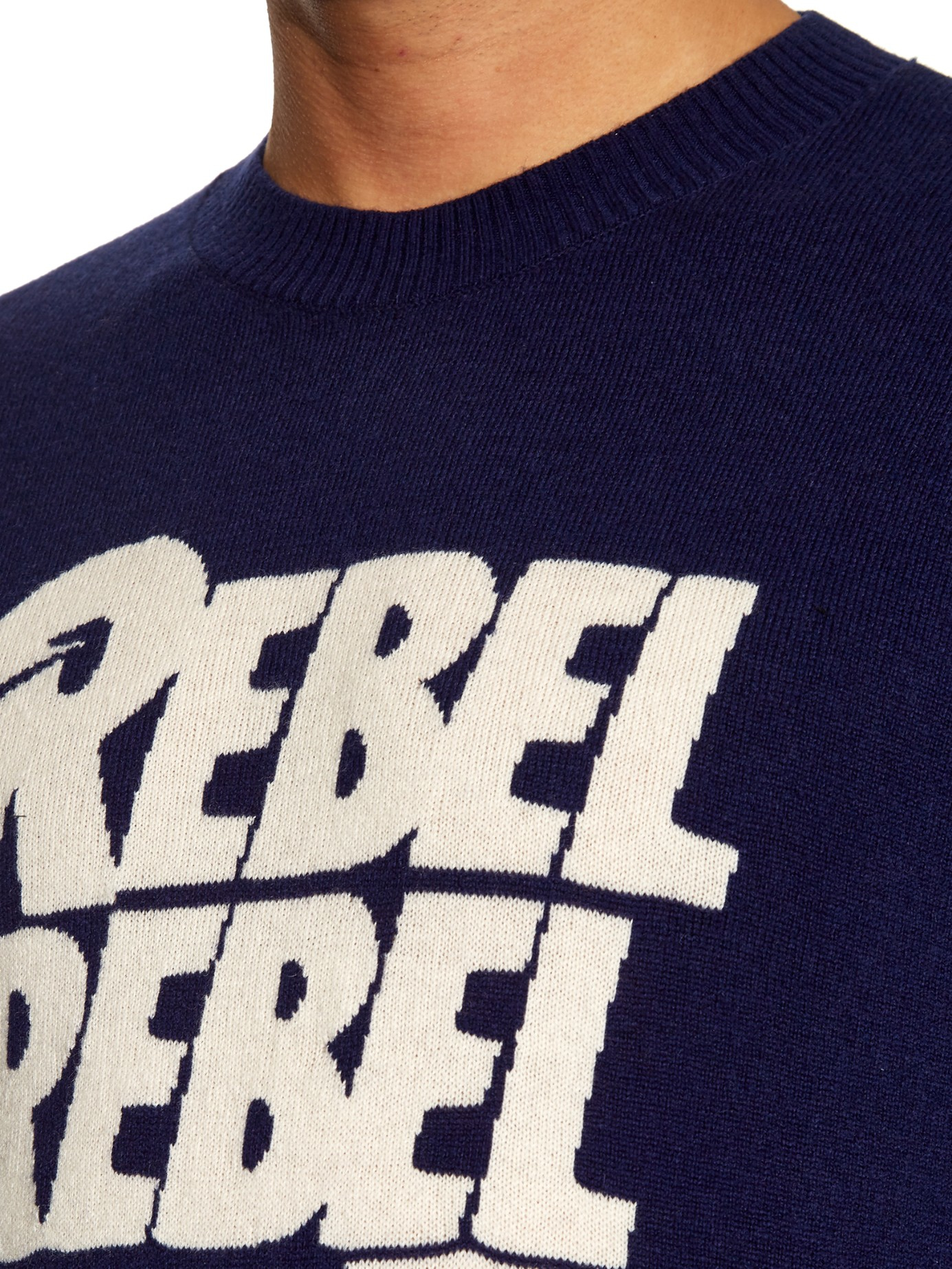 lyst undercover rebel rebel wool and blend lyst undercover rebel rebel wool and blend