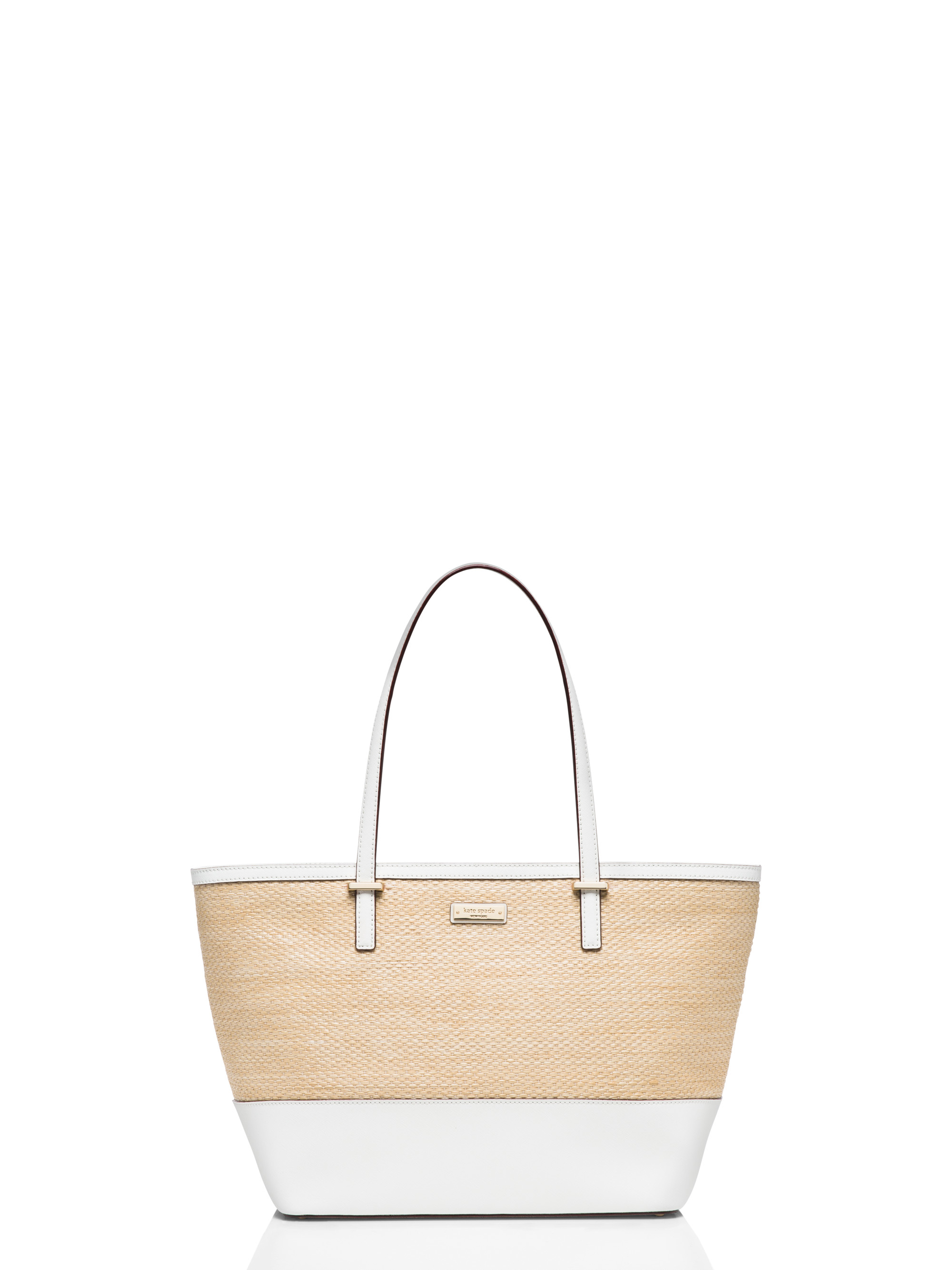 kate spade new york naturalbright white cedar street straw small harmony beige product 0 113489872 normal