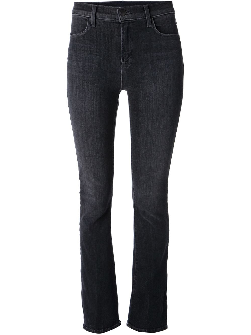 J Brand Bootcut Jeans in Gray (grey) | Lyst