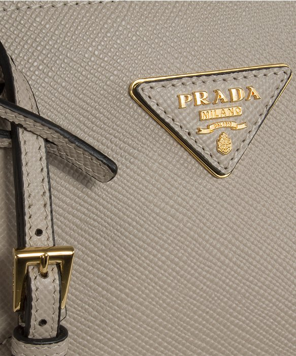 Prada Bn2756 Bag - F0Ty5 Pomice (Light Grey) Saffiano Cuir Leather ...  