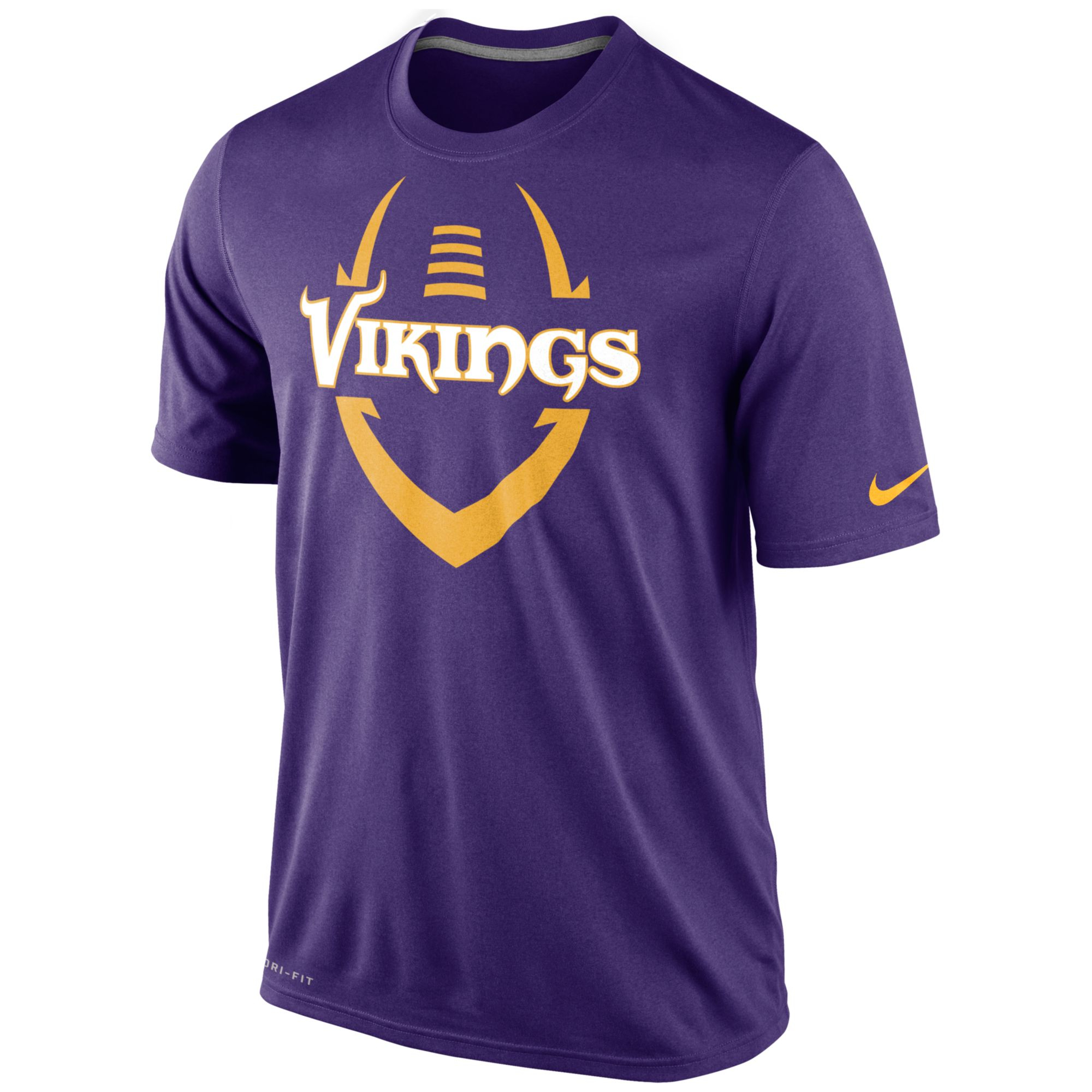 Nike Men'S Short-Sleeve Minnesota Vikings T-Shirt in Purple for Men | Lyst
