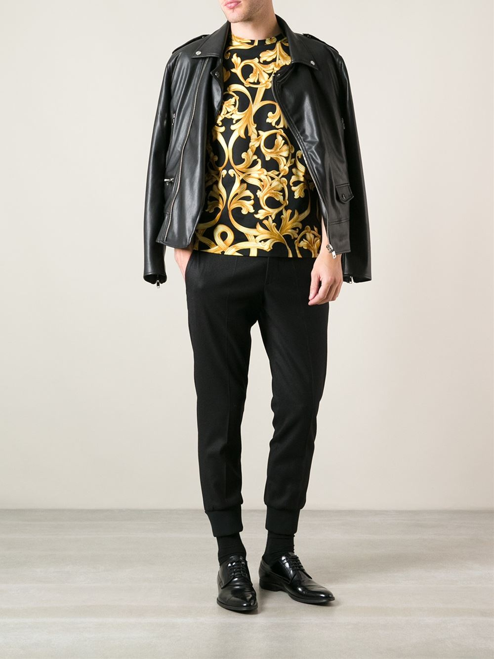 long sleeve versace t shirt