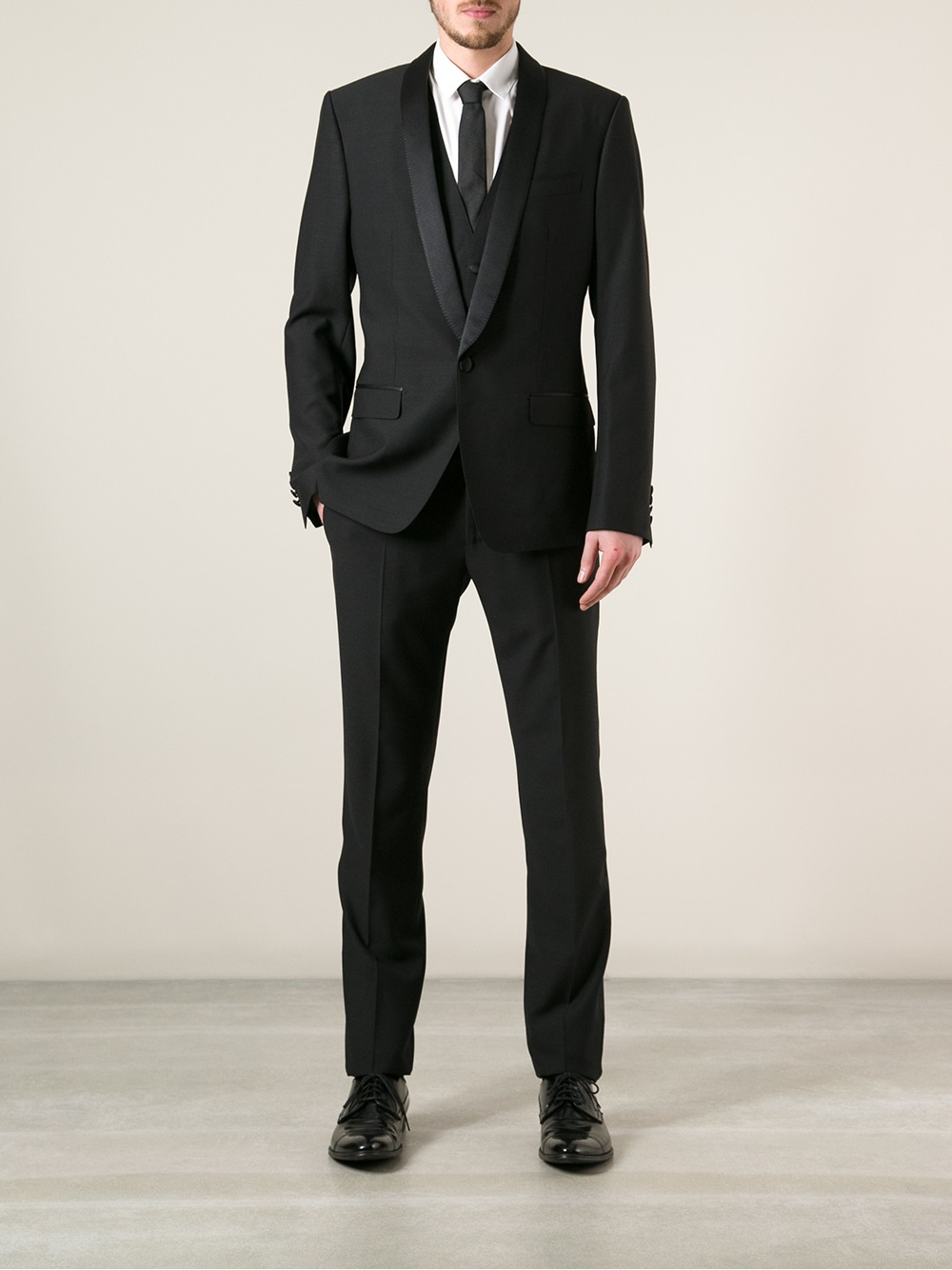 Dolce & Gabbana Classic Suit in Black for Men | Lyst