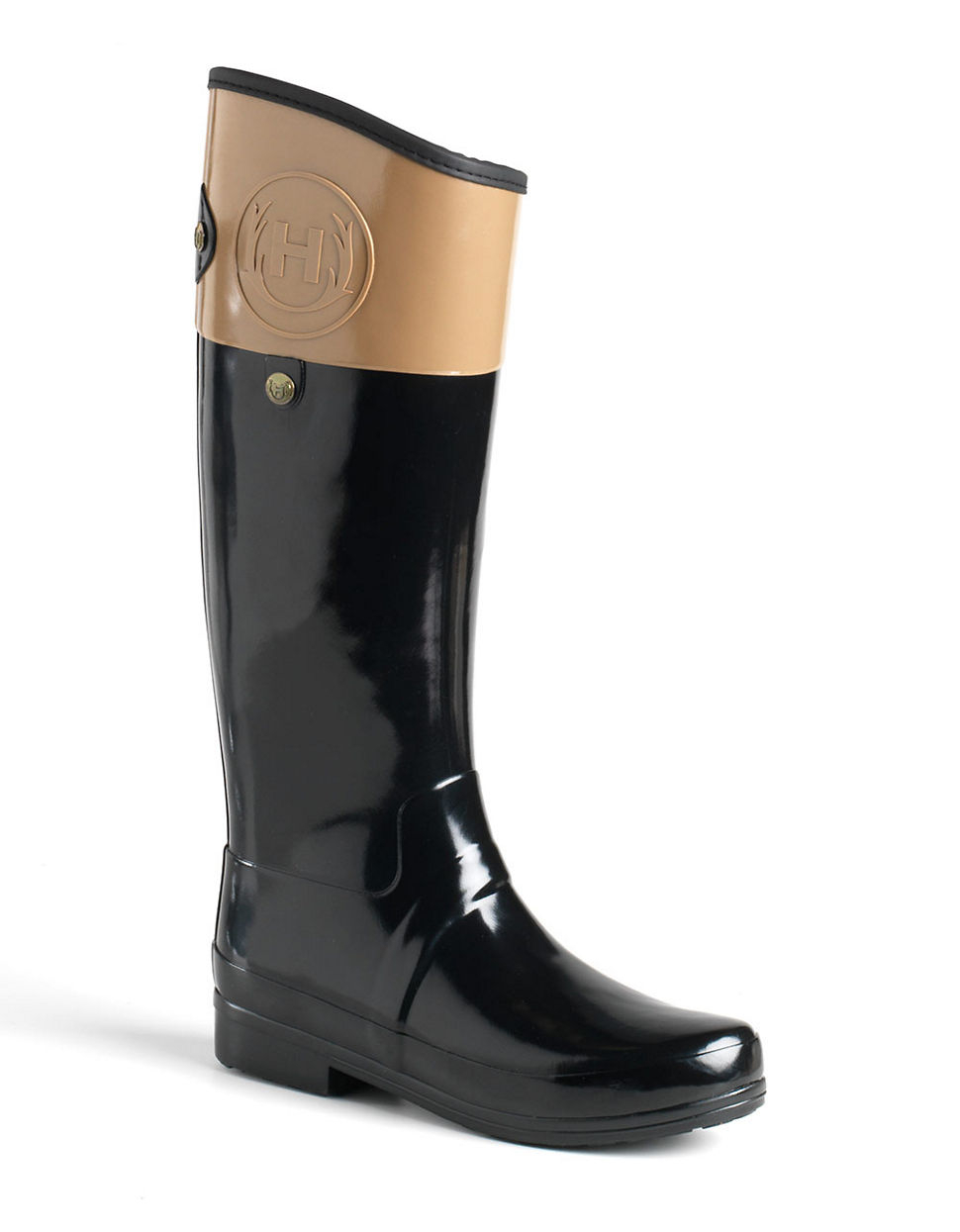 Hunter Regent Carlyle Rain Boots in Brown | Lyst