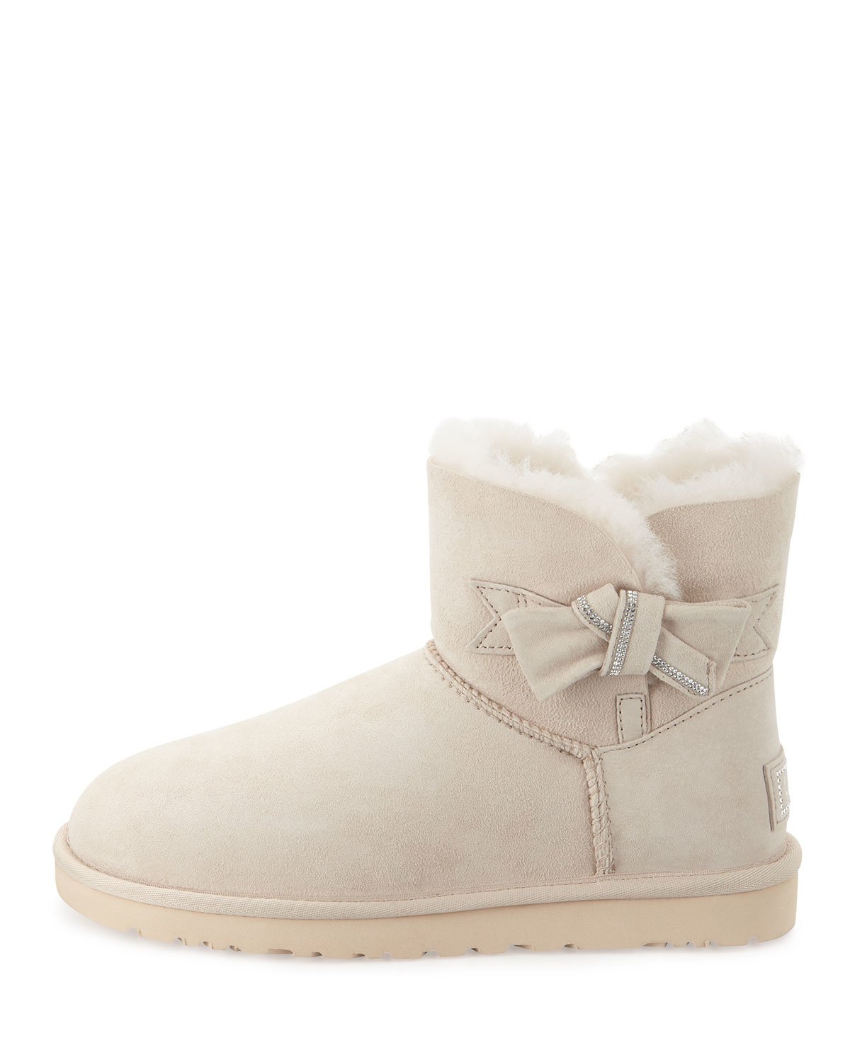 ankle ugg boots with bow ankle ugg boots with bow