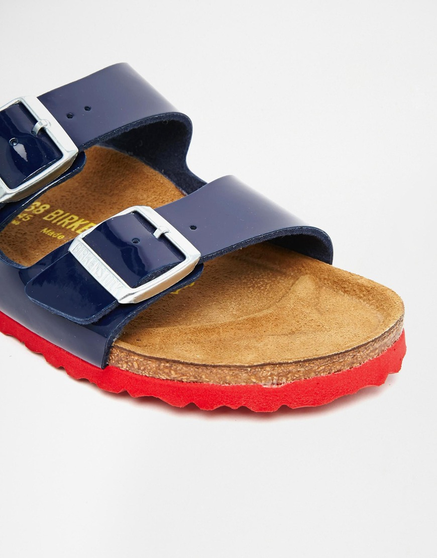 navy sliders women's