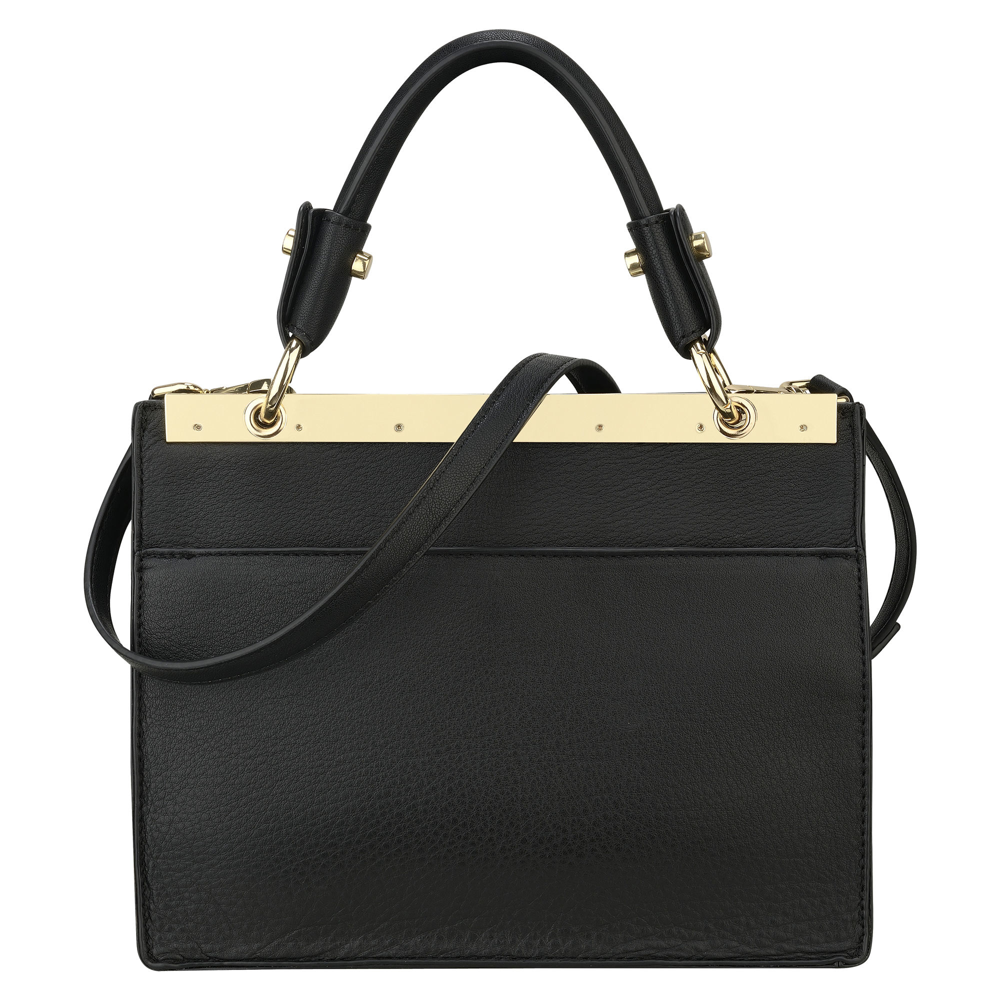 Lyst - Nine West Sabie Leather Crossbody Bag in Black