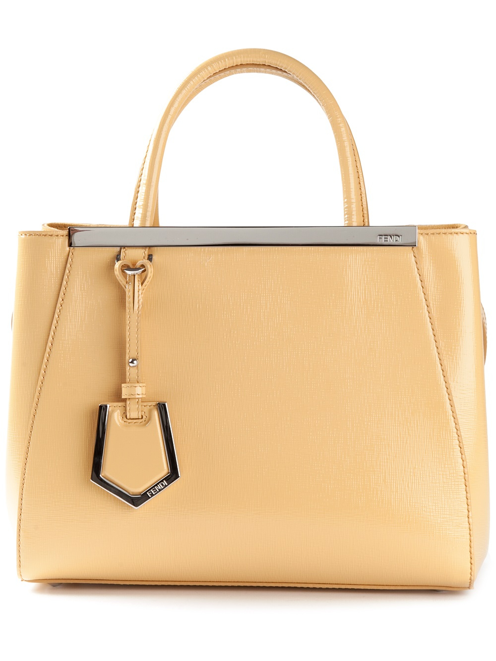 Fendi Mini 2jours Tote in Yellow (yellow & orange) | Lyst