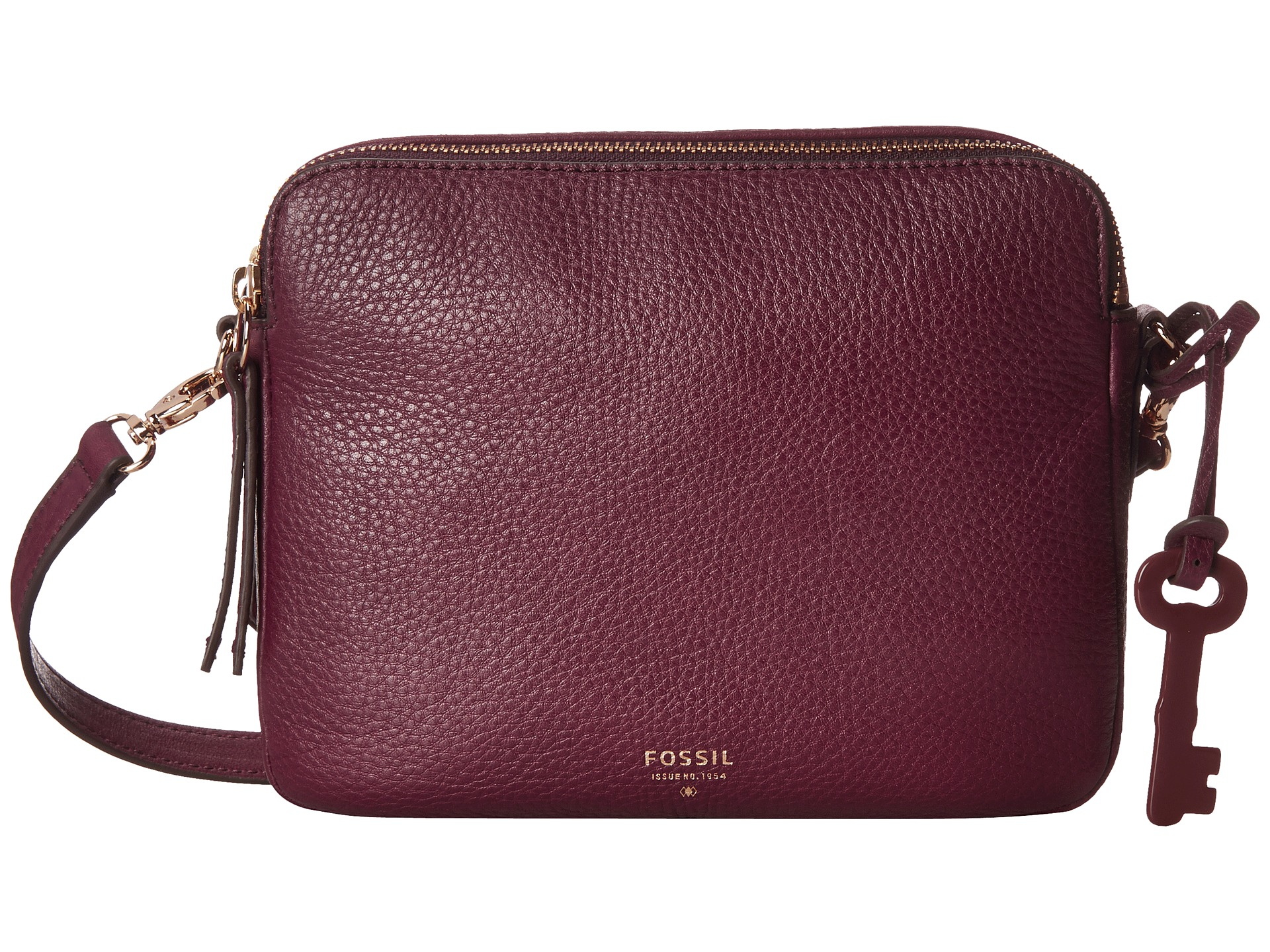 fossil nylon crossbody bag