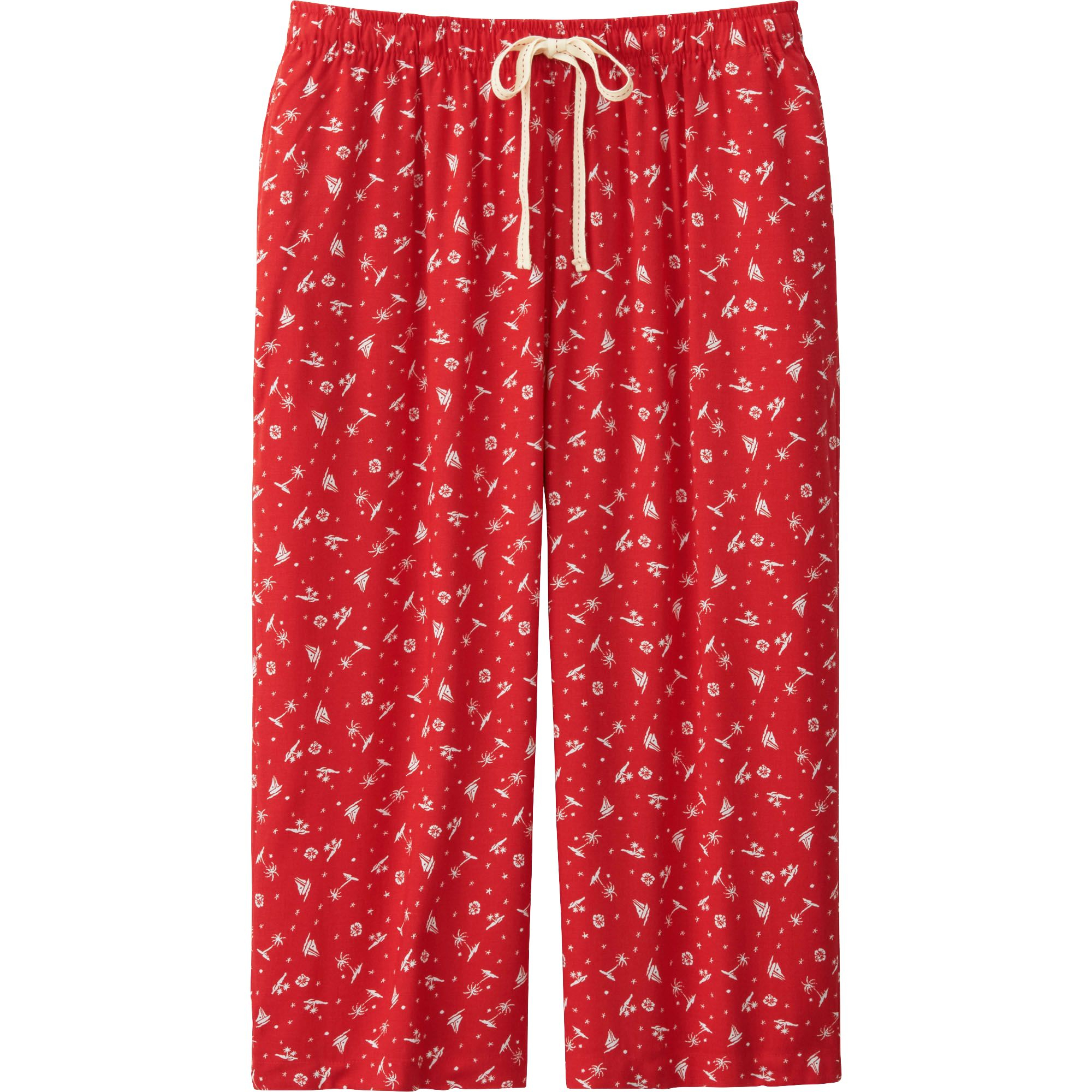 Uniqlo | Red Relaco 3/4 Shorts (Sailboat) | Lyst