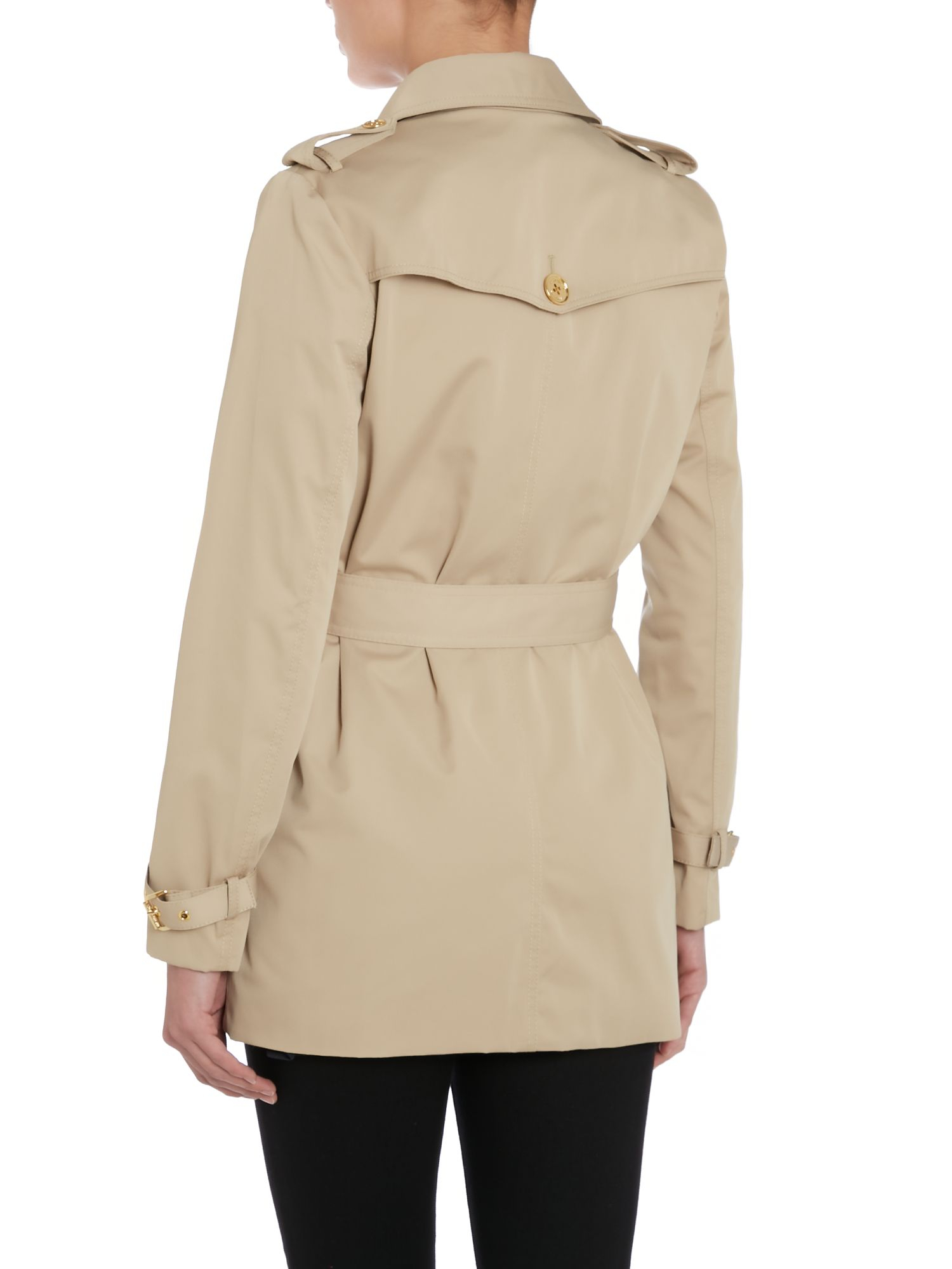 Michael Kors Short Trench Coat Nordstrom Gallery