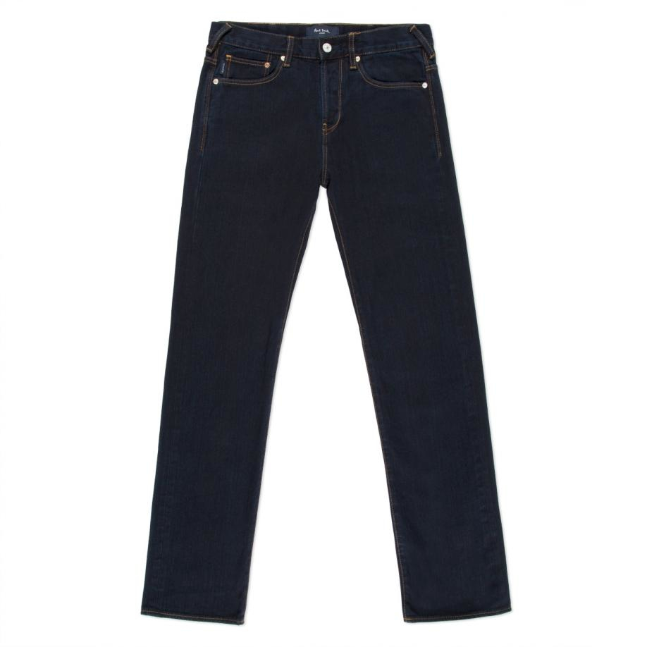 Paul smith Men's Standard-fit Over-dyed Dark Blue Jeans in Blue for Men ...