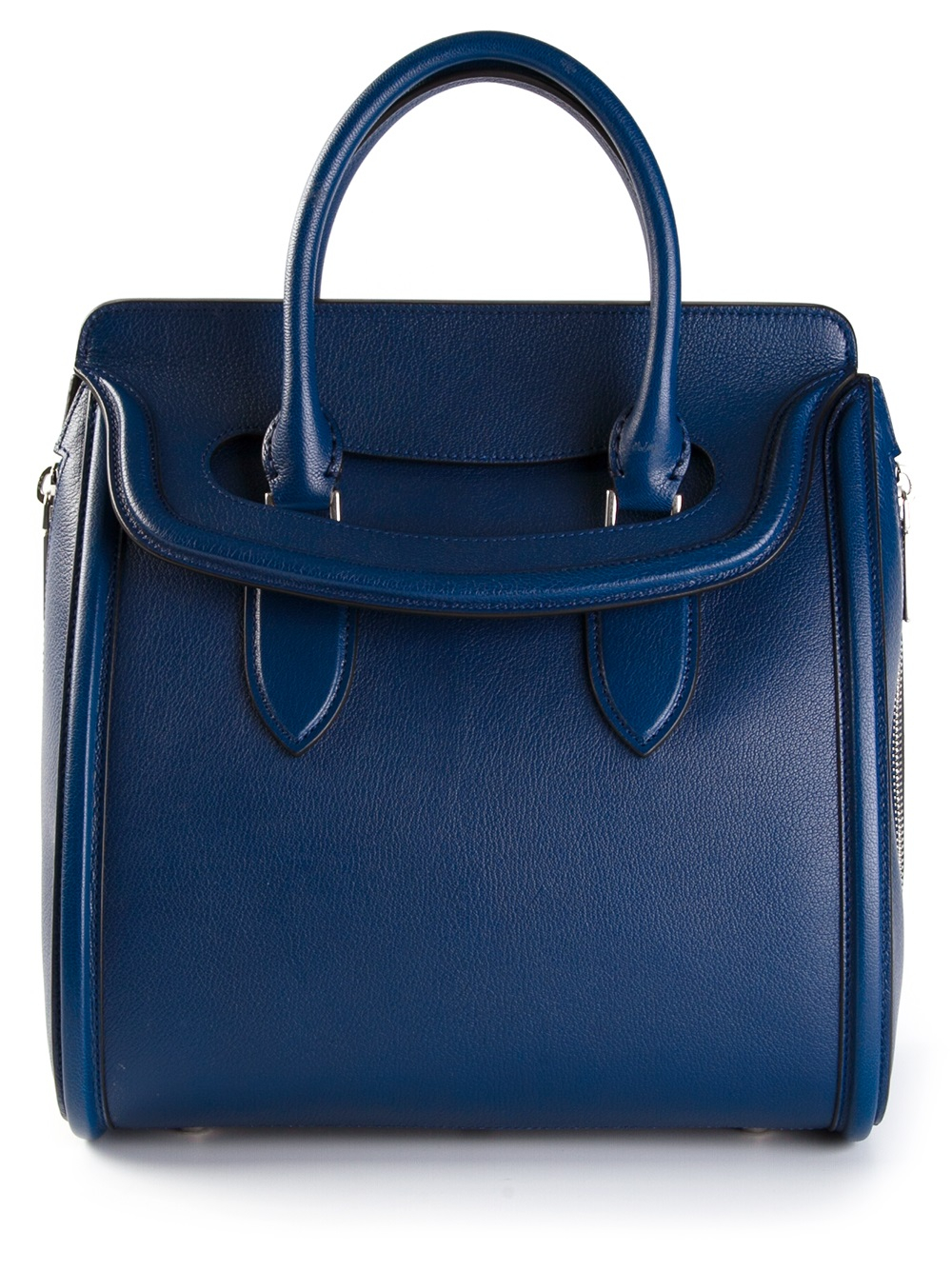 alexander mcqueen blue bag