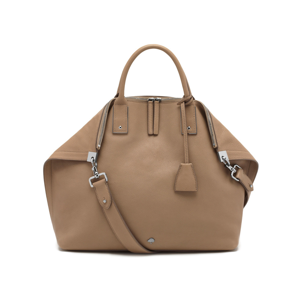 mulberry zipped bag