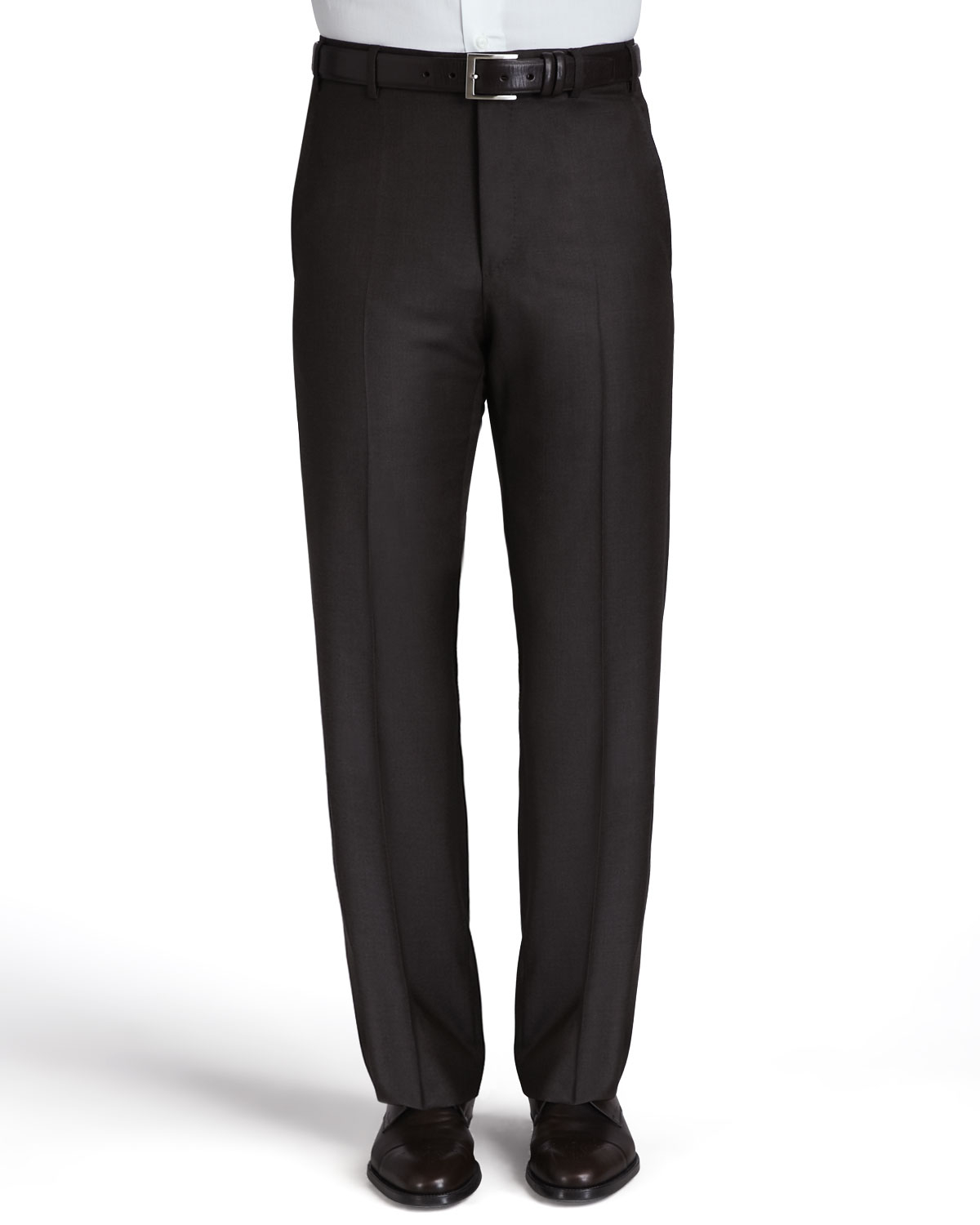 flat front trousers ladies