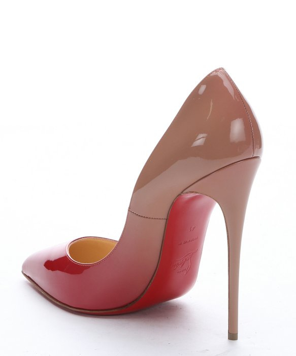 purple louboutins shoes - Christian louboutin Red And Nude Patent Leather \u0026#39;pigalle Follies ...