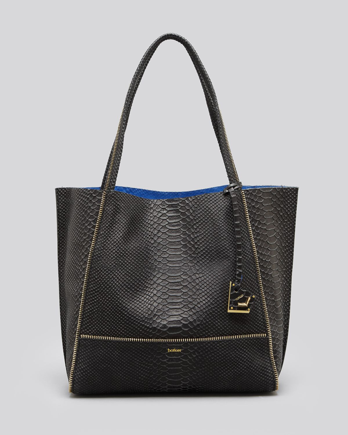 soho leather tote