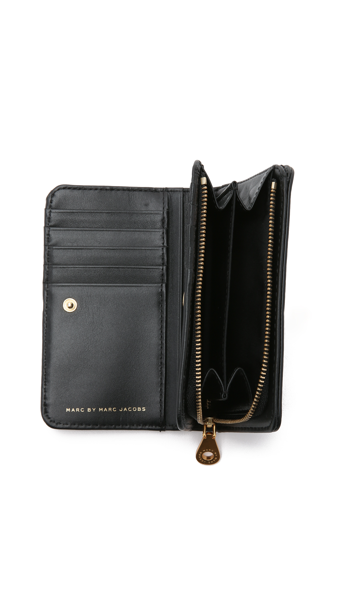 Marc by marc jacobs New Too Hot To Handle Lauren Wallet - Black in ...