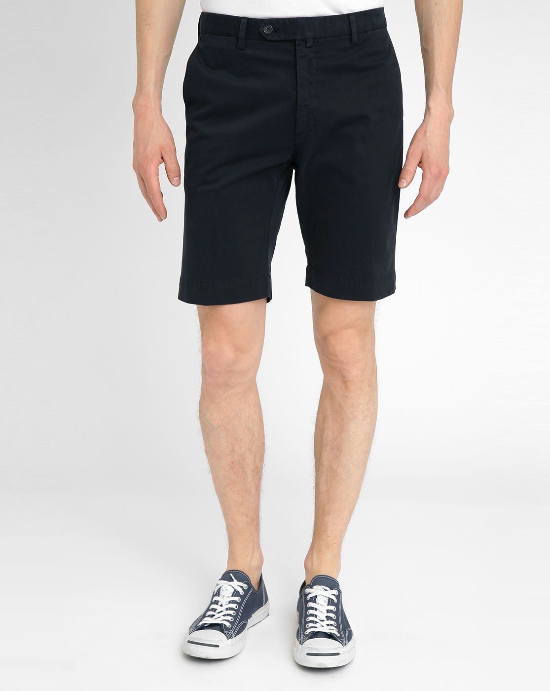 navy blue bermuda shorts