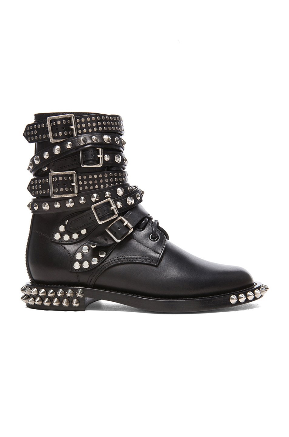 yves saint laurent combat boots