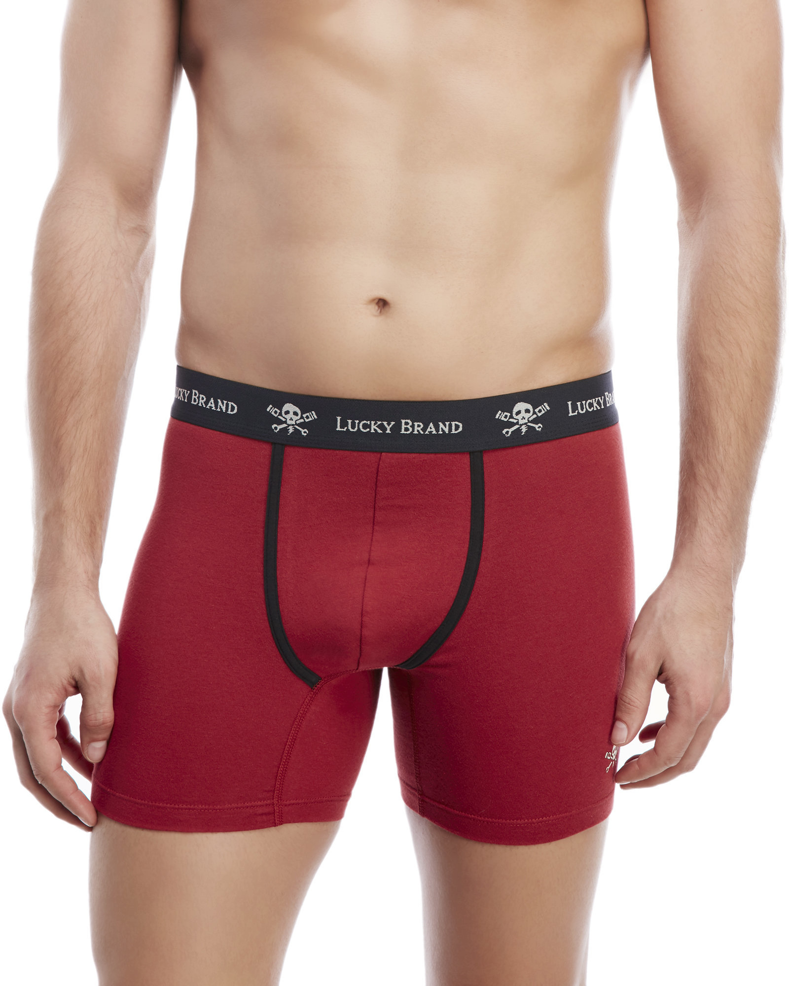 This is a photo of Clever Lucky Brand Black Label Boxers It's just a picture of Clever Lucky Brand Black Label Boxers
