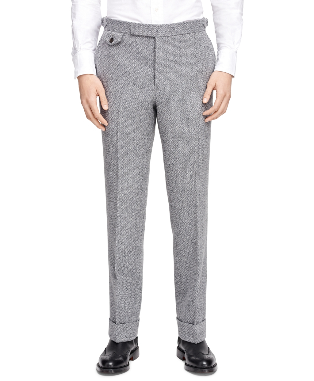 Lyst - Brooks Brothers Fair Isle Watch Pocket Trousers in Gray for Men