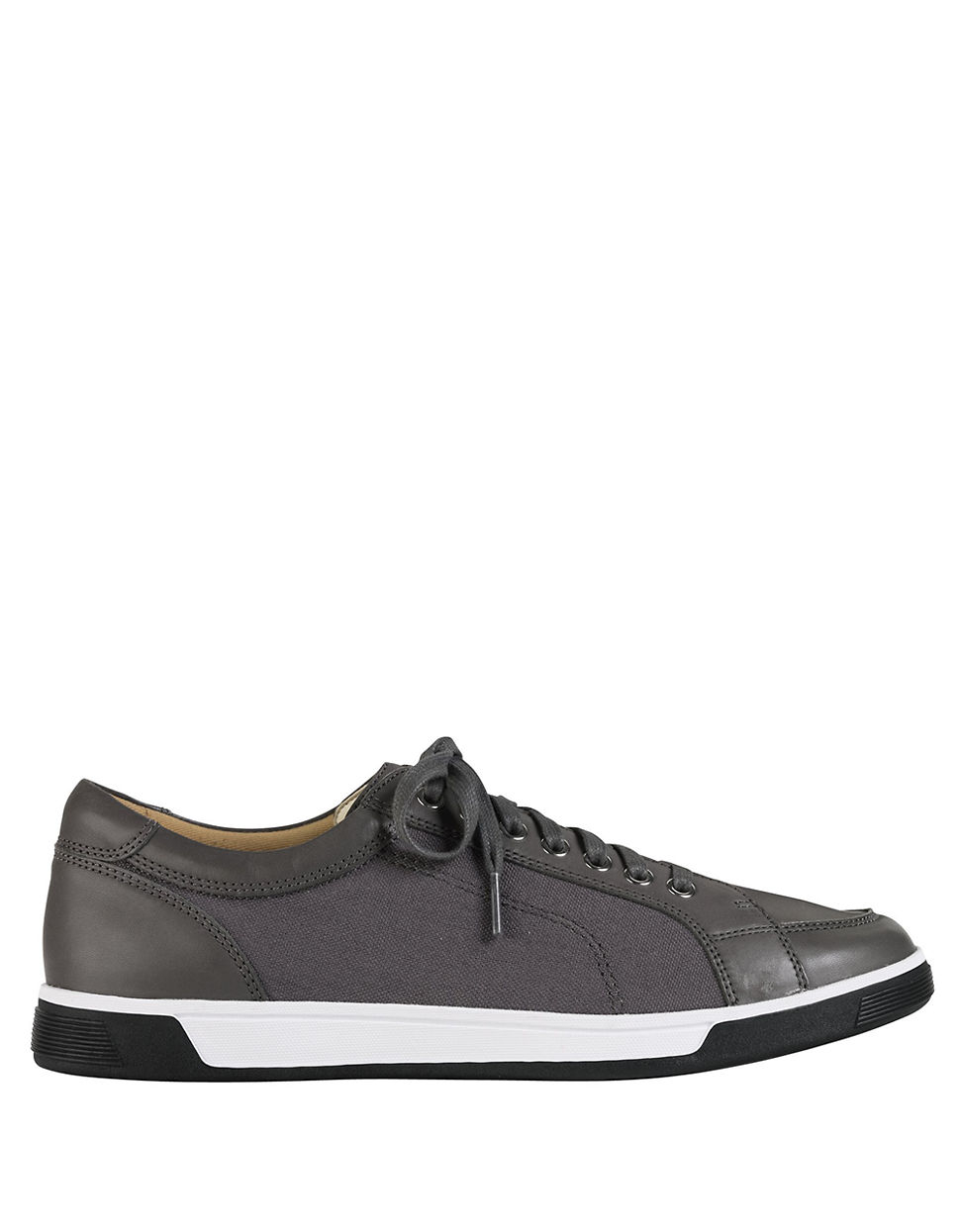 Cole haan Vartan Leather Sport Oxfords in Gray for Men (Grey) | Lyst