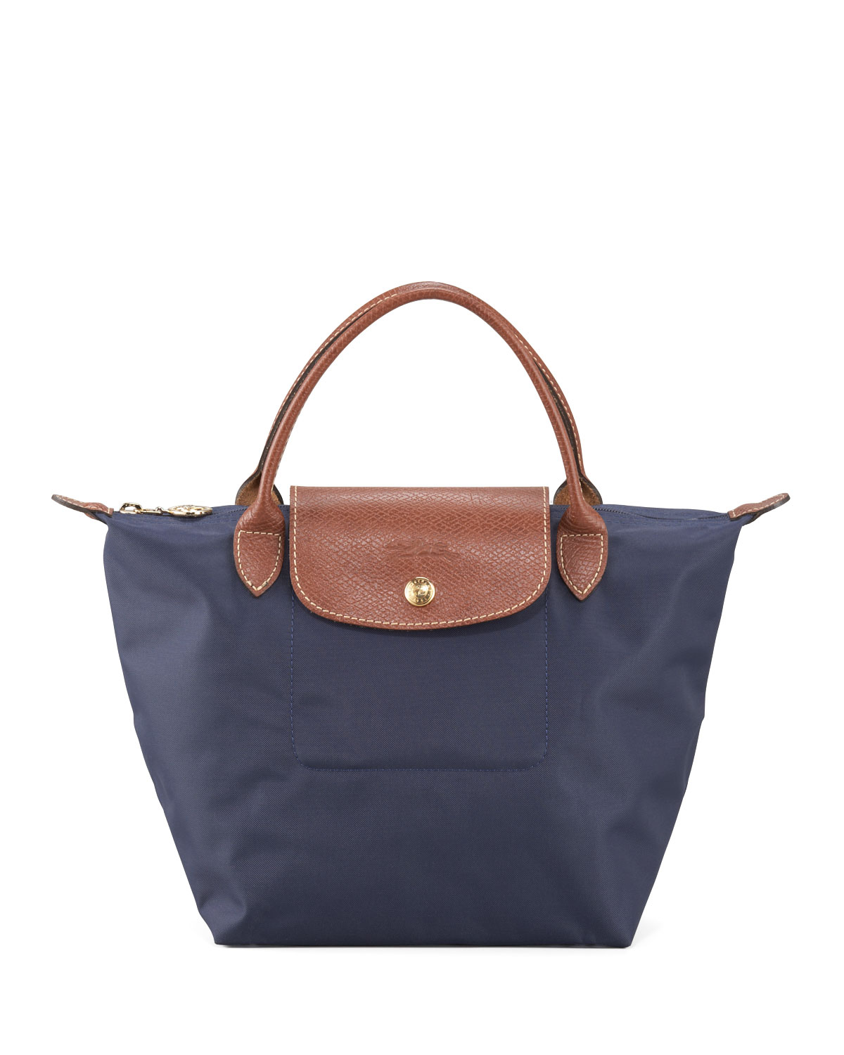 Longchamp Le Pliage Handbag in Blue | Lyst